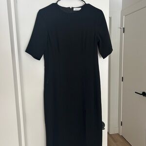 Aritzia Black Long Sleeve Dress
